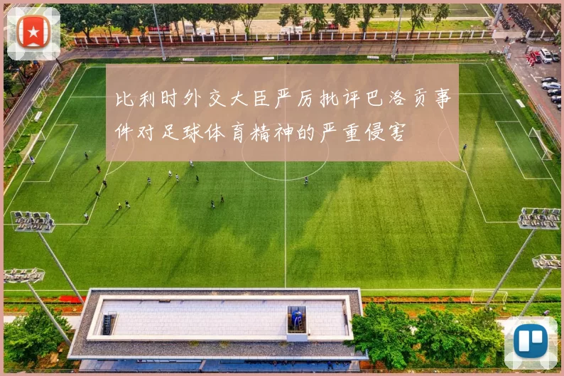 比利时外交大臣严厉批评巴洛贡事件对足球体育精神的严重侵害